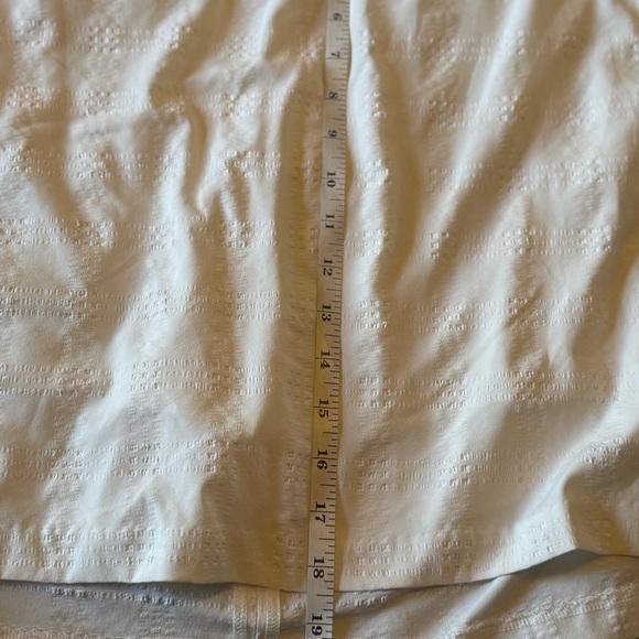 Lady Hagen White Pleated A-line Mini Skirt Size XXL - Picture 6 of 7